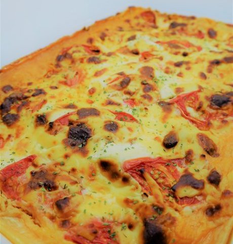 トマトとミートソースのラザニア