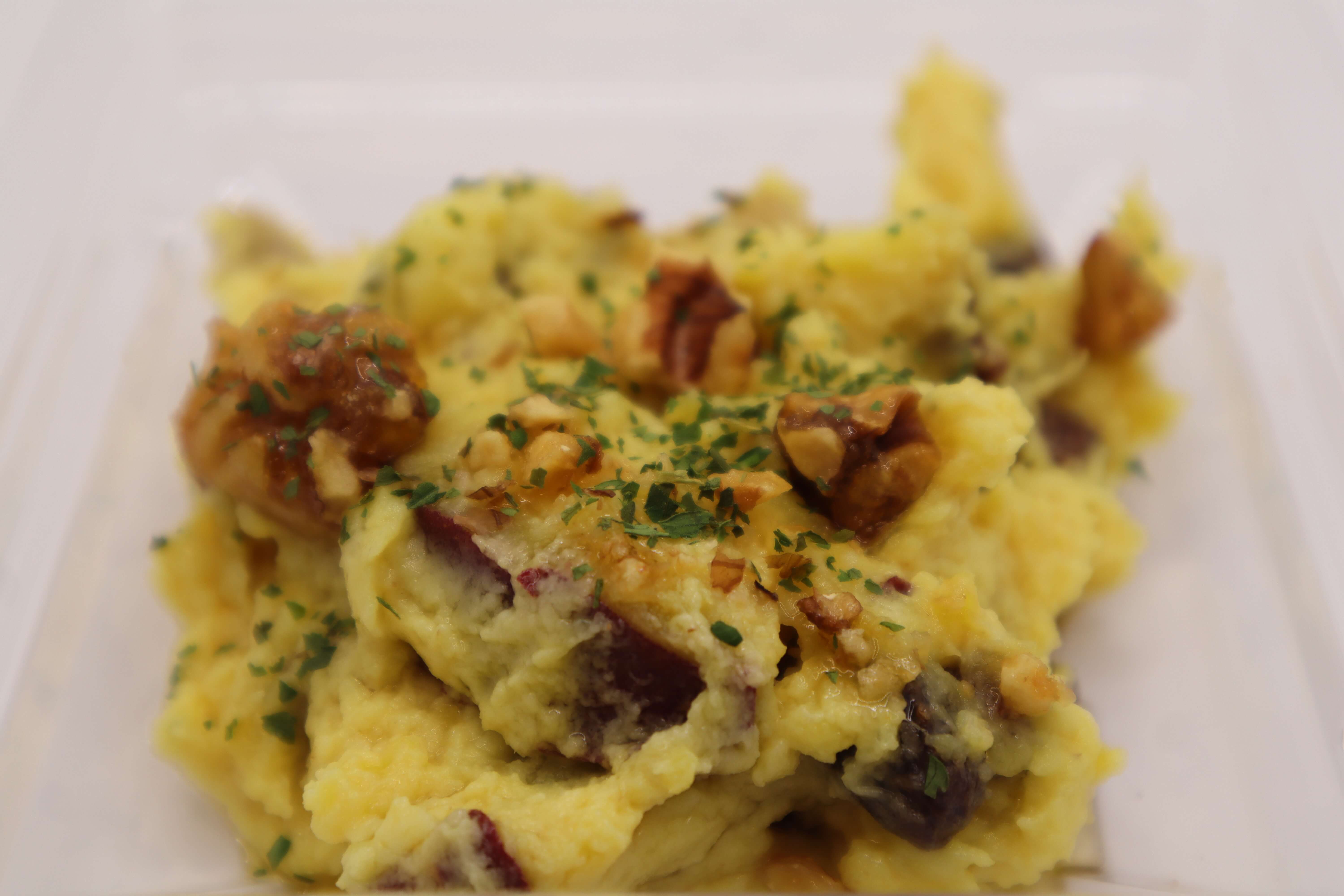 サツマイモとマスカルポーネのサラダ